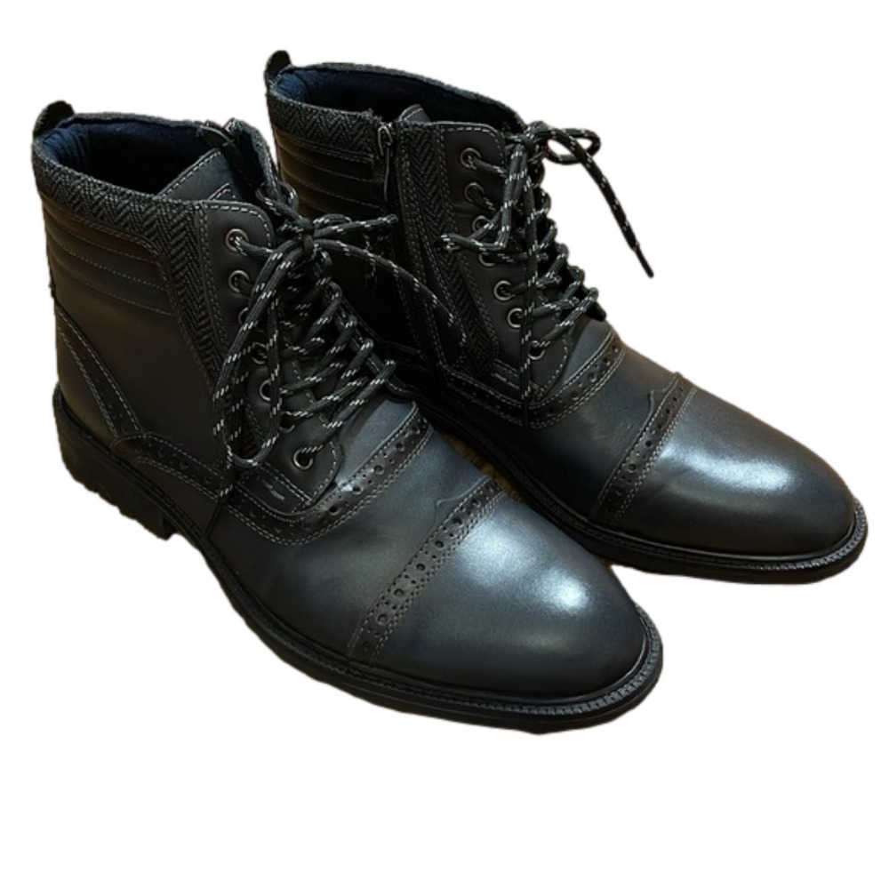 Arkbird Chelsea Boots Stylish and Comfort Leather Oxfords Ankle Boots Size 10